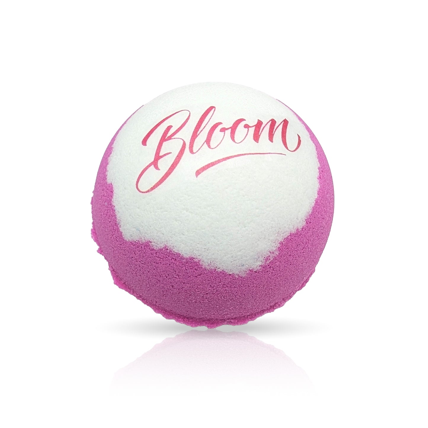 Affirmation Bath Bomb "Bloom" Message - Fizzy, Self-Love, Mindfulness & More (Empowering, Feminist, Handmade)