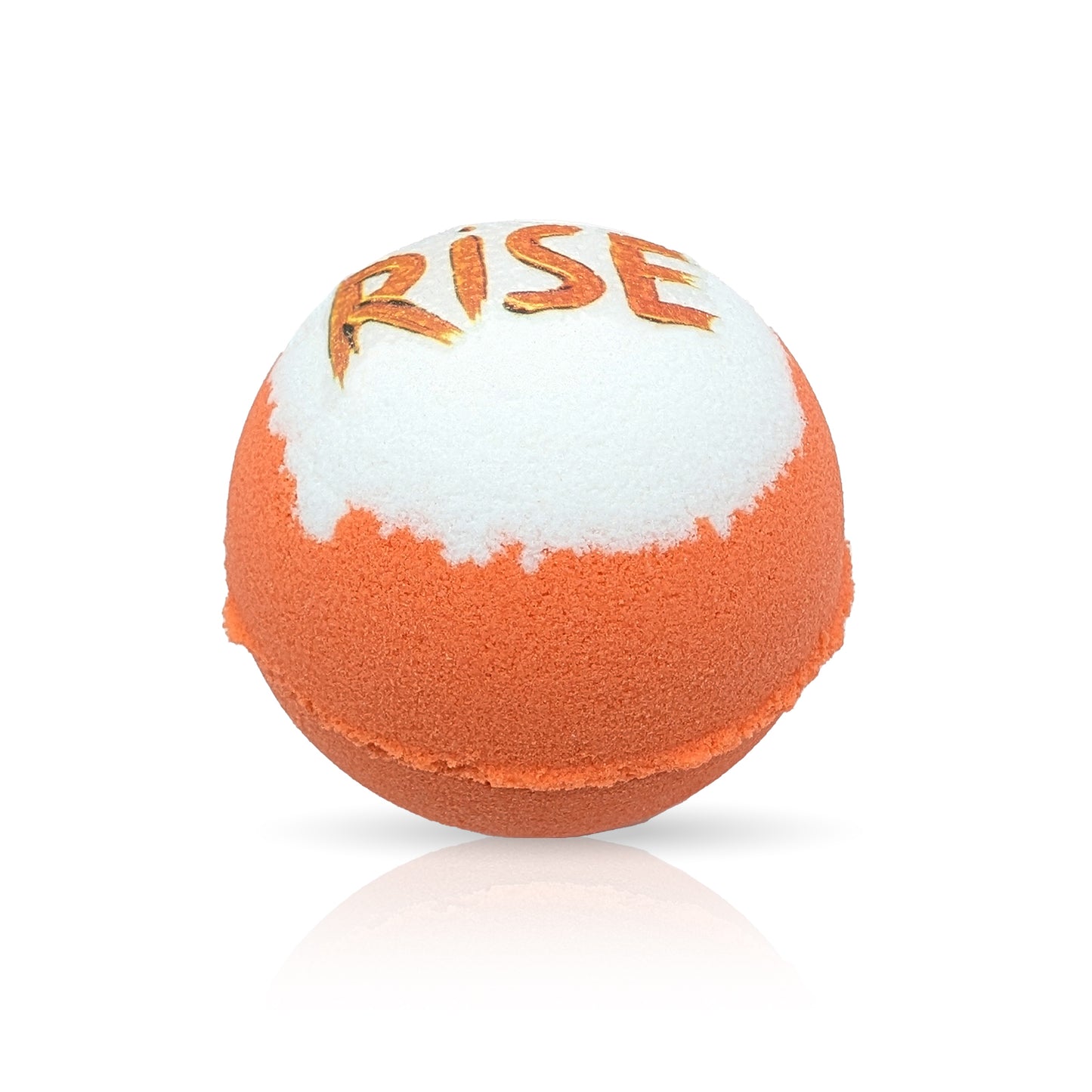 Affirmation Bath Bomb "Rise" Message - Fizzy, Self-Love, Mindfulness & More (Empowering, Feminist, Handmade)