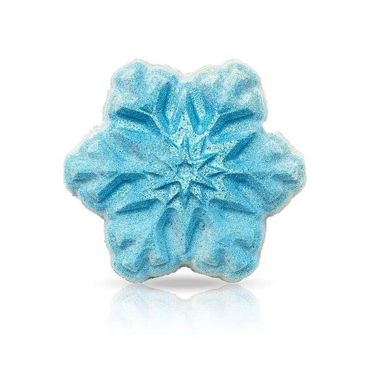 Blue Snowflake Bath Bomb